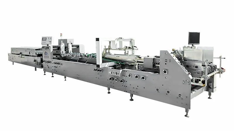 Flexo Folder Gluer Machine Straight Line